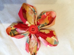 Origami flowers by Sue