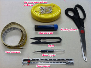 Basic sewing tools